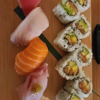 Komé - sushi lunch with sunshine roll - Japanese Near Me - Austin, Texas Komé - sushi lunch with sunshine roll - Japanese Near Me - Austin, Texas