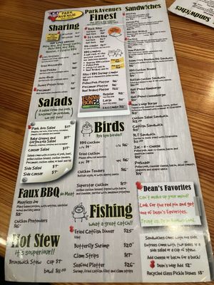 Menu photo 2 Park Avenue BBQ Grille Wellington, FL Menu photo 2 Park Avenue BBQ Grille Wellington, FL