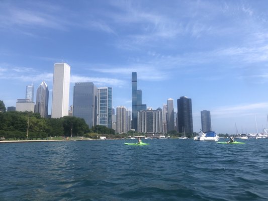 Urban Kayaks on the Lakefront by null