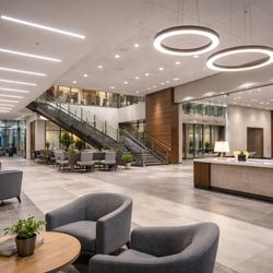 Stars and Stripes Lighting - High-performance commercial LED solutions designed for 2026 code-compliance. Balanced light distribution for maximum visual comfort.