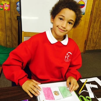 Northern Light School - Fourth grade student learning about Mexico's Independence Day during Spanish class. - Elementary Schools Near Me - Oakland, California Northern Light School - Fourth grade student learning about Mexico's Independence Day during Spanish class. - Elementary Schools Near Me - Oakland, California
