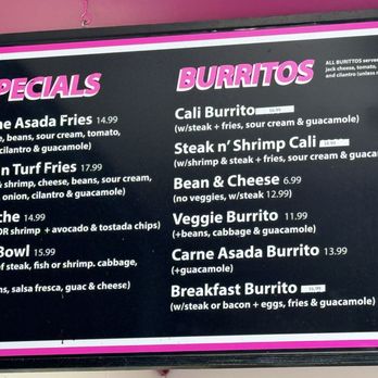 Harry’s Taco Club - Menu 08/2026 - Mexican Near Me - Del Mar, California
