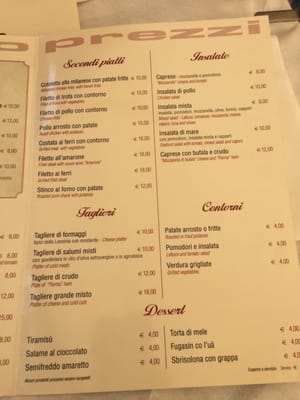 Menu photo 2 Al Canton Verona, VR