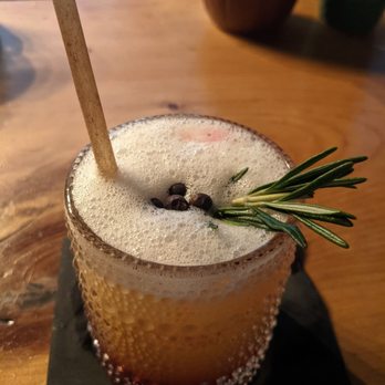The Rogers Garden - Vibrations is DELICIOUS! This cocktail is the definition of a craft drink. You can taste the time put into this liquid pleasure! - Cocktail Bars Near Me - Brooklyn, New York