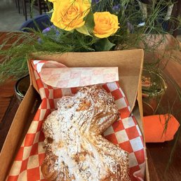 Almond bear claw croissant Almond bear claw croissant