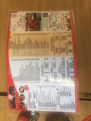 Menu photo 1 Leu's Oriental Chop Suey Franklin Park, IL Menu photo 1 Leu's Oriental Chop Suey Franklin Park, IL