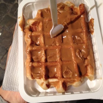 Waffle Factory - Speculoos waffle. 4€ - Waffles Near Me - Brussels, BRU