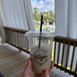 Haze Coffee - Blueberry White Mocha 10/10 drank half of it before I made it to my destination 5 minutes away! So good can't wait to go back!