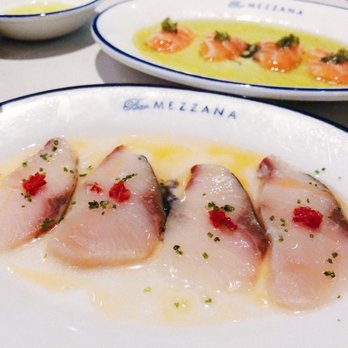 Bar Mezzana - Yellowtail Crudo - Italian Near Me - Boston, Massachusetts Bar Mezzana - Yellowtail Crudo - Italian Near Me - Boston, Massachusetts