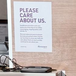 Renown Medical Group - Summit Sierra - They are so worried about "Caring About Themselves" they overlook the care and notification to their patients...