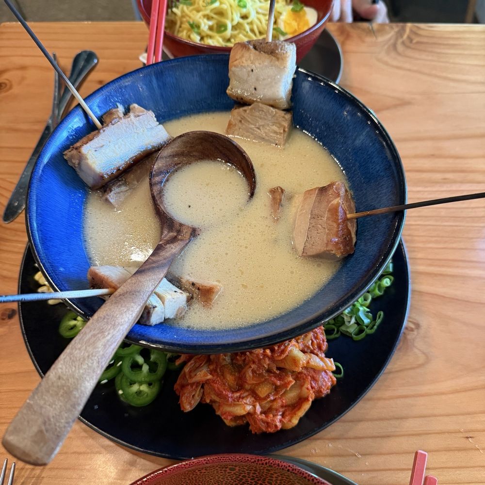 Ramen and pork belly for two Ramen and pork belly for two