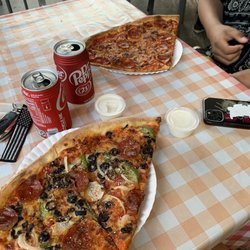 Bob's Pizzeria - Bob special and pepperoni and sausage slice