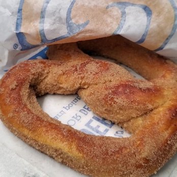 Auntie Anne's - Cinnamon Sugar pretzel - Pretzels Near Me - Chicago, Illinois Auntie Anne's - Cinnamon Sugar pretzel - Pretzels Near Me - Chicago, Illinois