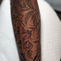 Neon Tiger Tattoo Atlanta