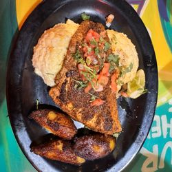 Mojo Grill & Catering - Red Snapper and Grits