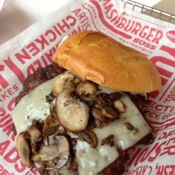 Smashburger - Mushroom truffle burger - Burgers Near Me - Wantagh, New York Smashburger - Mushroom truffle burger - Burgers Near Me - Wantagh, New York