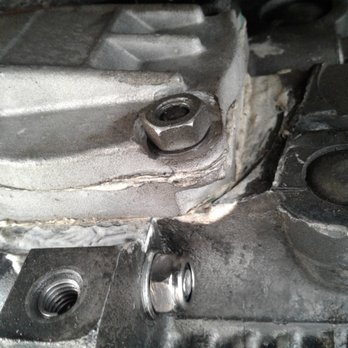 A & D Buggies - Little to no sealant is necessary in proper oil pump install, also notice studs do not clear the top of nut. backyard mechanic for sure - Auto Repair Near Me - Torrance, California