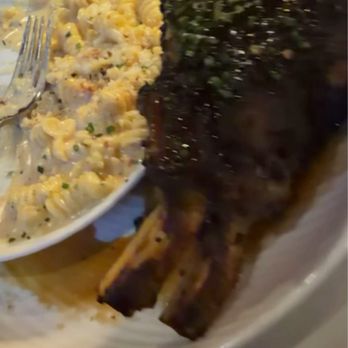 Pangea - Pork chop and Mac and cheese - New American Near Me - Dallas, Texas