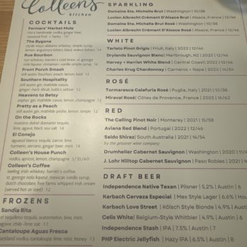 Colleen's Kitchen - Menu - Southern Near Me - Austin, Texas Colleen's Kitchen - Menu - Southern Near Me - Austin, Texas