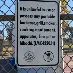 Mae Boyar Park - No cooking allowed I guess