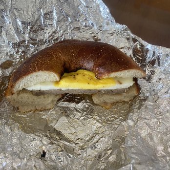 Junk & Java - Egg in the bagel - Coffee & Tea Near Me - Westerly, Rhode Island