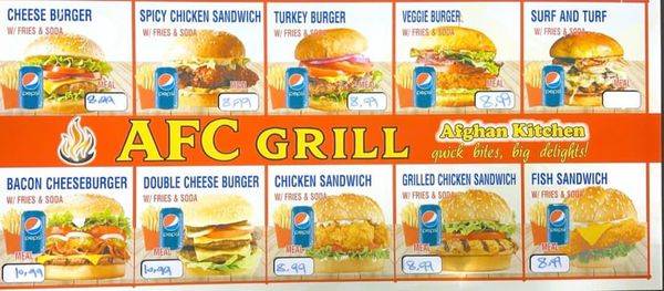 Menu photo 3 AFC Grill Springfield, MA