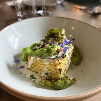Octavia - Corn lasagna - New American Near Me - San Francisco, California Octavia - Corn lasagna - New American Near Me - San Francisco, California