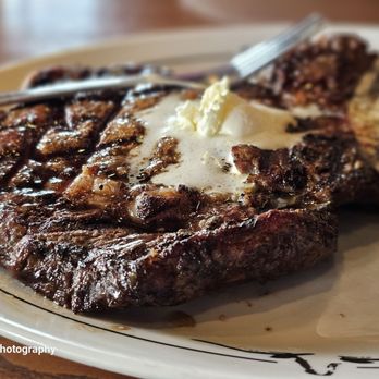 Saltgrass Steak House - The Bone in Rib Eye was mouthwatering and cooked to perfection. - Steakhouses Near Me - Laughlin, Nevada Saltgrass Steak House - The Bone in Rib Eye was mouthwatering and cooked to perfection. - Steakhouses Near Me - Laughlin, Nevada