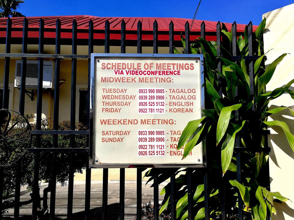 KINGDOM HALL OF JEHOVAH’S WITNESSES 484 Teodoro St, Angeles, Pampanga