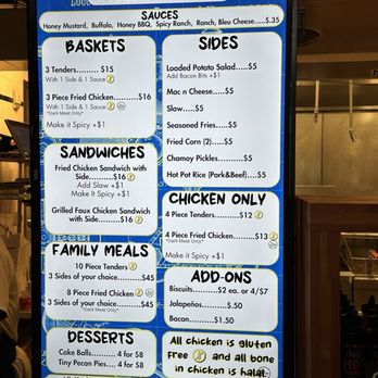 Freight Fried Chicken - Menu - Chicken Shop Near Me - San Antonio, Texas