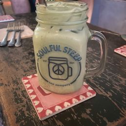 Iced matcha Iced matcha