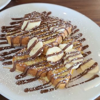 360 Brunch House - Banana Nutella French toast - Breakfast & Brunch Near Me - Mansfield, Texas 360 Brunch House - Banana Nutella French toast - Breakfast & Brunch Near Me - Mansfield, Texas