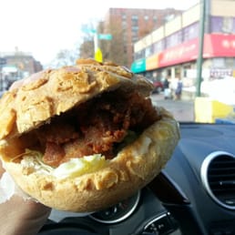 Best fried chicken bun around!