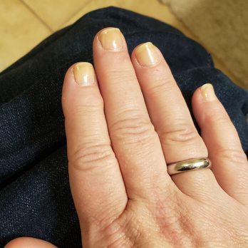 Adore Nail Spa - Yellowed clear coat - Nail Salons Near Me - Allen, Texas Adore Nail Spa - Yellowed clear coat - Nail Salons Near Me - Allen, Texas