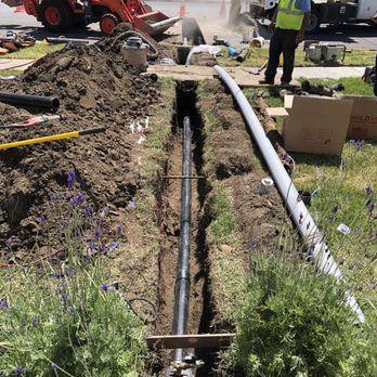 Pro Rooter - new line running through yard - Plumbing Near Me - San Leandro, California Pro Rooter - new line running through yard - Plumbing Near Me - San Leandro, California