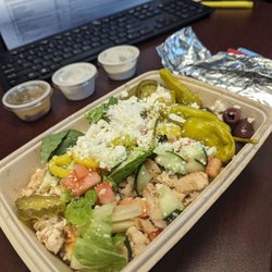 Rachel's Mediterranean Grill - Pretty small bowls today