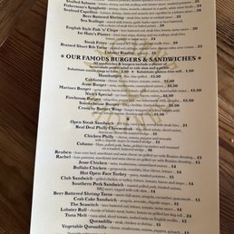 Menu Menu