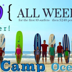 Carolina School Of Surf - OIB Kids Surf Camp 2014