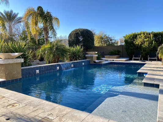 Pool Service & Maintenance - Sapphire Pool has provided swimming pool service and repair in the west valley of Phoenix for nearly 15 years. We work to provide the best client experience and a headache free pool all year round. We do this through consistent communication and predictive pool maintenance. This means we educate our clients and look ahead to solve small problems before they become big. And when its the afternoon of your big pool party, we want you to focus on making backyard memories and not worrying about the pool. Pool Service & Maintenance - Sapphire Pool has provided swimming pool service and repair in the west valley of Phoenix for nearly 15 years. We work to provide the best client experience and a headache free pool all year round. We do this through consistent communication and predictive pool maintenance. This means we educate our clients and look ahead to solve small problems before they become big. And when its the afternoon of your big pool party, we want you to focus on making backyard memories and not worrying about the pool.