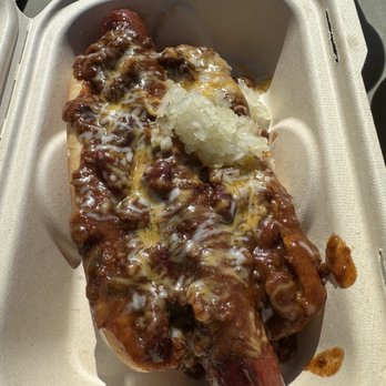 Little Coney - Chill Classic Beef Chili Dog - American Near Me - Seattle, Washington Little Coney - Chill Classic Beef Chili Dog - American Near Me - Seattle, Washington