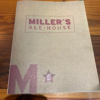 Miller's Ale House - Disposable menus - Sports Bars Near Me - Sarasota, Florida Miller's Ale House - Disposable menus - Sports Bars Near Me - Sarasota, Florida