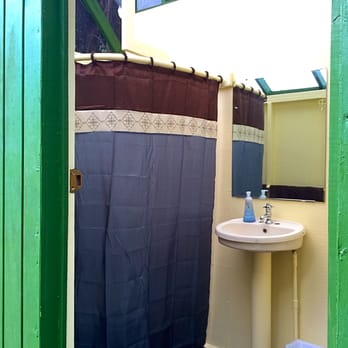 Cane Bay Campground - Cabin 2 bathroom - Campgrounds Near Me - St Croix, Virgin Islands