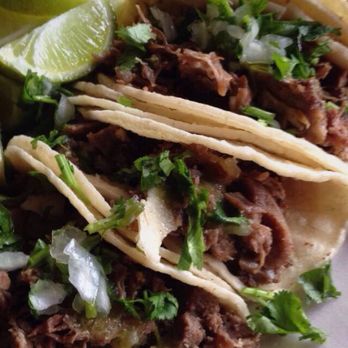 Lilly's Tacos - Steamed beef and beef lengua (tongue) tacos - Mexican Near Me - Goleta, California