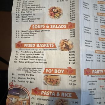 Edge Crab House - Menu - Seafood Near Me - Edgewood, Maryland
