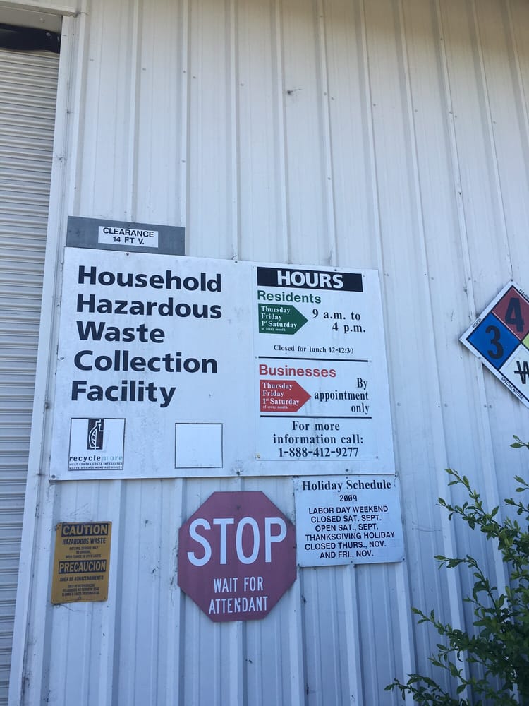 WEST CONTRA COUNTY HAZARDOUS WASTE 101 Pittsburg Ave, Richmond