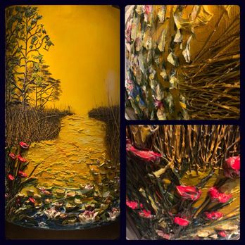 Trenasse - Textured Wall art - Wine Bars Near Me - New Orleans, Louisiana