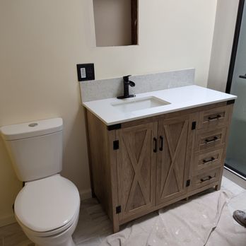 Solid Restoration - The new vanity - Damage Restoration Near Me - Escondido, California
