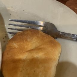 Super small Biscuits But, waiter related they are going back to the old ones. Super small Biscuits But, waiter related they are going back to the old ones.
