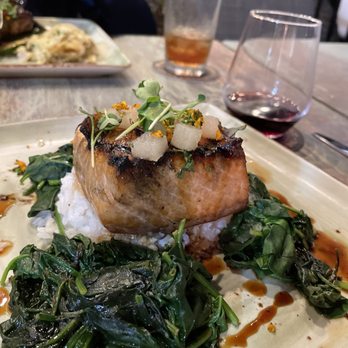 Riverwalk Cafe & Oyster Bar - Salmon - Seafood Near Me - Stuart, Florida Riverwalk Cafe & Oyster Bar - Salmon - Seafood Near Me - Stuart, Florida