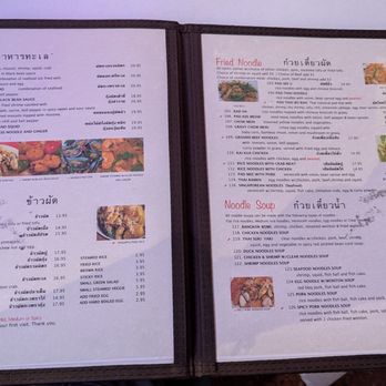 The Original Khun Dang Thai Restaurant - Menu - Thai Near Me - Van Nuys, California